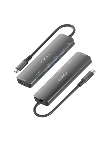 DOCK USB-C X7 USB-A/USB-C/PD 100W/MICRO SD