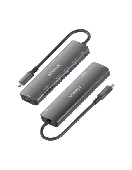DOCK USB-C X7 USB-A/USB-C/PD 100W/MICRO SD