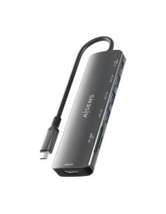 DOCK USB-C X7 USB-A/USB-C/PD 100W/MICRO SD