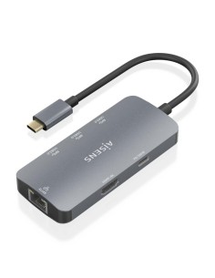 DOCK USB-C x6 HDMI/RJ45/USB-A/USB-C PD