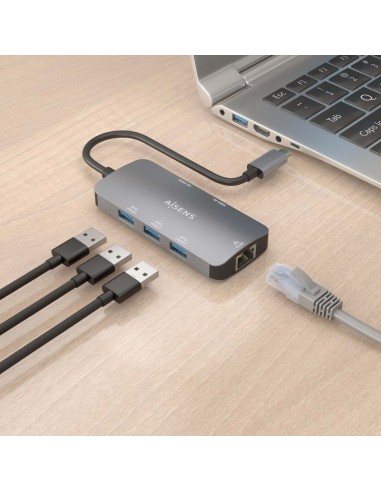 DOCK USB-C x6 HDMI/RJ45/USB-A/USB-C PD