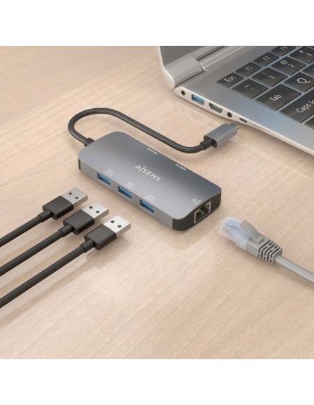 DOCK USB-C x6 HDMI/RJ45/USB-A/USB-C PD