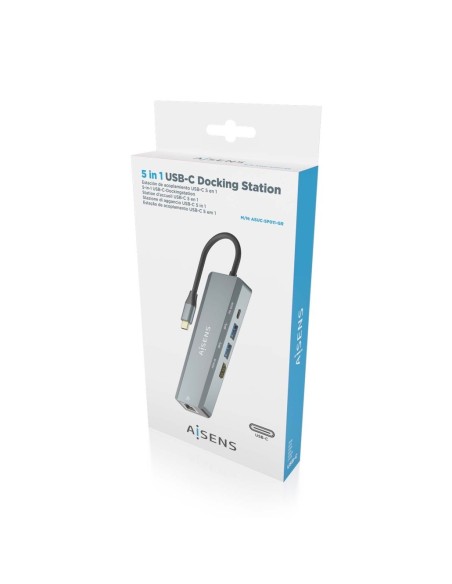 DOCK USB-C x5 HDMI/RJ45/USB/PD