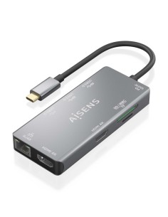 DOCK USB-C x9 HDMI/RJ45/USB-A/USB3.0/USB-A 2.0/USB-C PD
