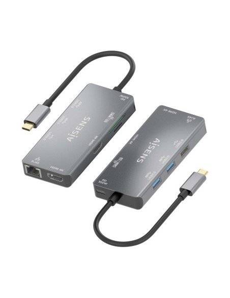 DOCK USB-C x9 HDMI/RJ45/USB-A/USB3.0/USB-A 2.0/USB-C PD