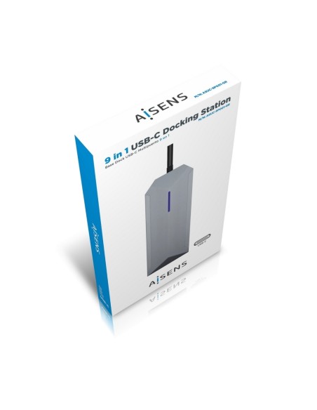 DOCK USB-C estación 9 en 1