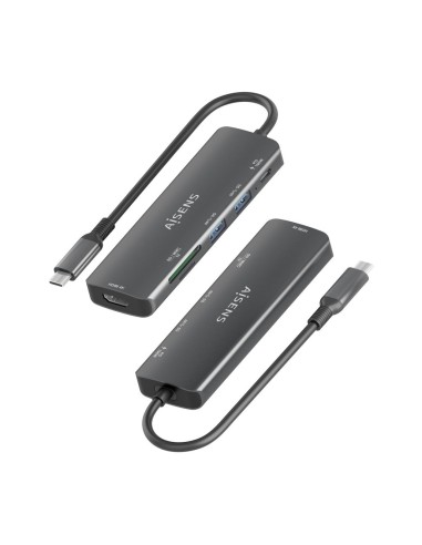 DOCK USB-C estación 6 en 1