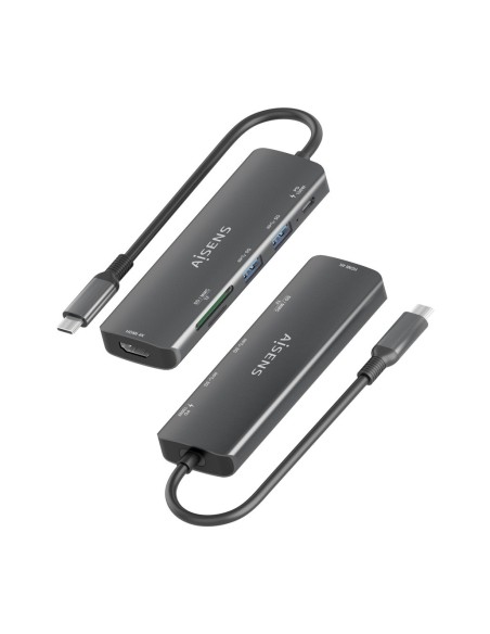 DOCK USB-C estación 6 en 1