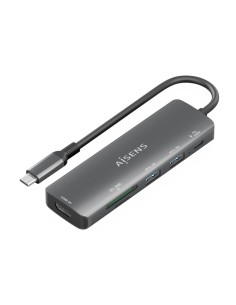 DOCK USB-C estación 6 en 1