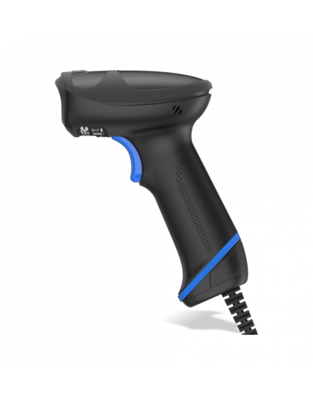 LECTOR CODIGO DE BARRAS CON CABLE USB 1D/2D