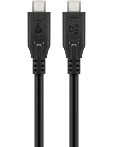 CABLE USB-C 3.2 60W 5GBT/S 2MT