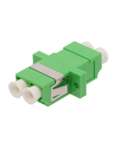 Adaptador hembra/hembra LC/APC SM Duplex