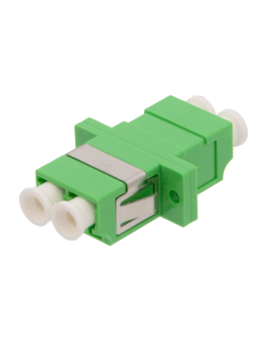 Adaptador hembra/hembra LC/APC SM Duplex