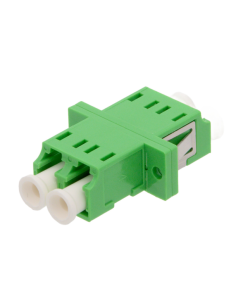 Adaptador hembra/hembra LC/APC SM Duplex 2