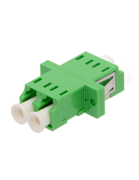 Adaptador hembra/hembra LC/APC SM Duplex