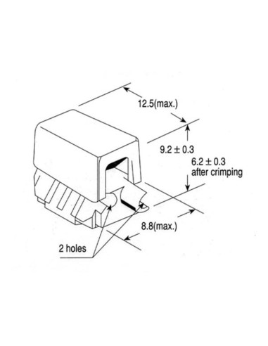 CONECTOR 3 CABLES DE 0.4-0.8
