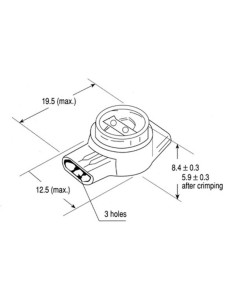 CONECTOR 2/3 CABLES DE 0.4-0.8 2