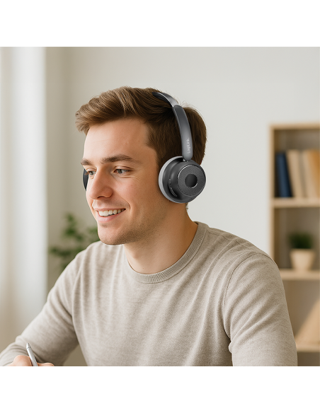 AURICULARES BLUETOOTH 6.0 NEGRO