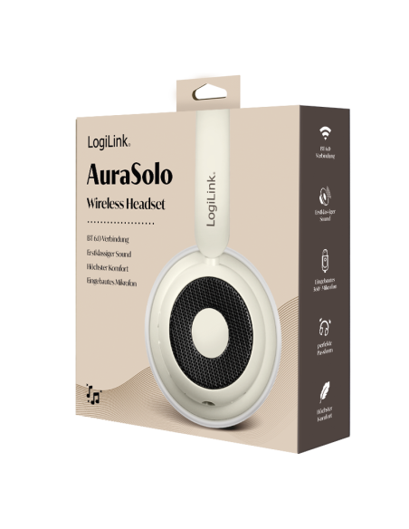 AURICULARES BLUETOOTH 6.0 MARRÓN