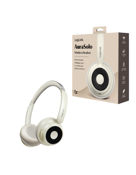 AURICULARES BLUETOOTH 6.0 MARRÓN