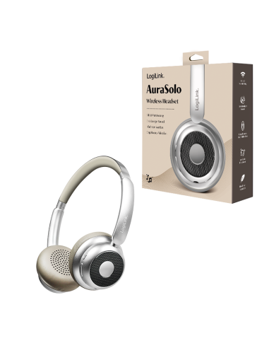AURICULARES BLUETOOTH 6.0 PLATA