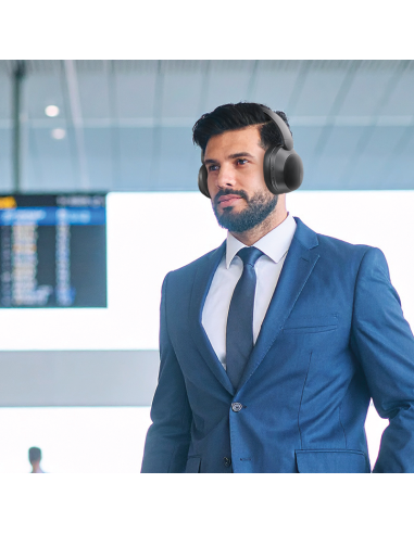 AURICULARES BT 6.0 SOUND WAVE ANC NEGRO