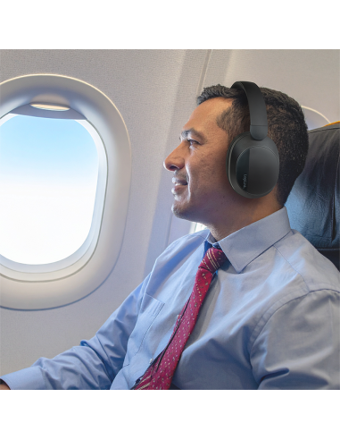 AURICULARES BT 6.0 SOUND WAVE ANC NEGRO