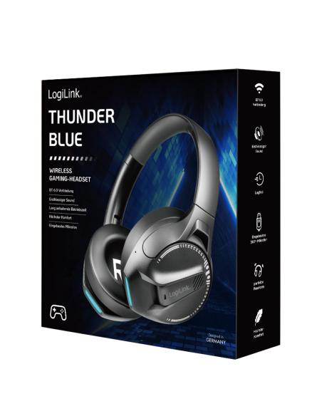 AURICULARES PARA JUEGOS BT 6.0 NEGRO