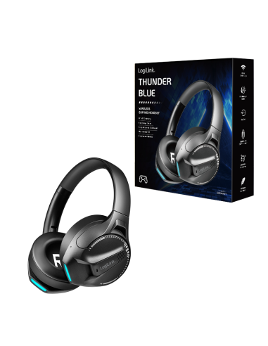 AURICULARES PARA JUEGOS BT 6.0 NEGRO