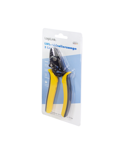 Alicate pelacables de fibra universal de 3 orificios 0,13 - 4mm