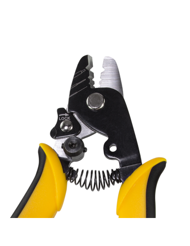 Alicate pelacables de fibra universal de 3 orificios 0,13 - 4mm