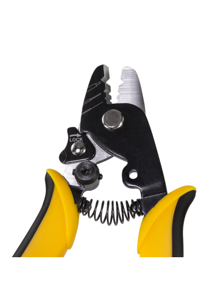 Alicate pelacables de fibra universal de 3 orificios 0,13 - 4mm