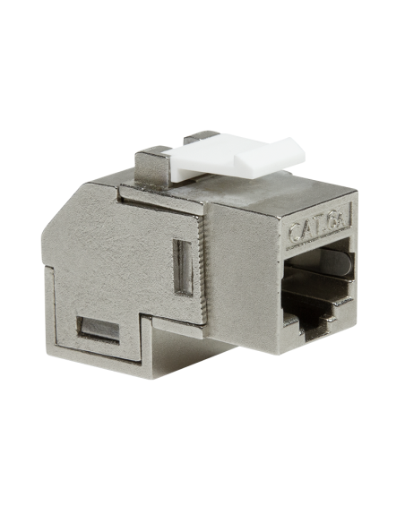 Adaptador Modular CAT6A Keystone Codo 90º