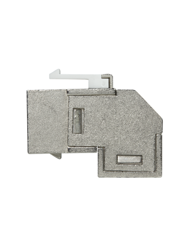 Adaptador Modular CAT6A Keystone Codo 90º