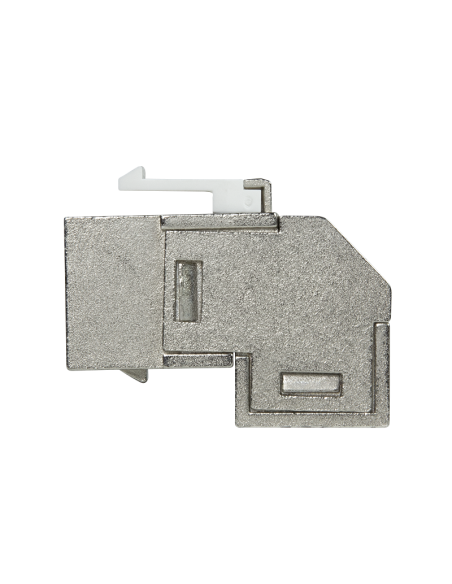 Adaptador Modular CAT6A Keystone Codo 90º