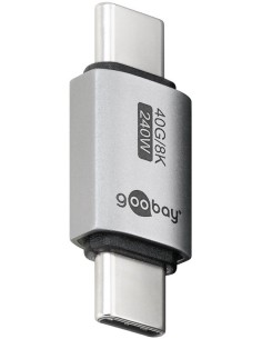 Adaptador USB-C Recto, M/M