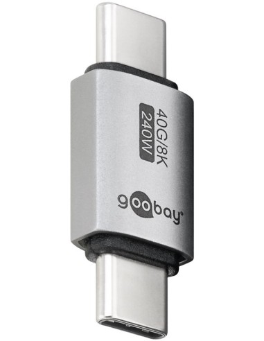 Adaptador USB-C Recto, M/M