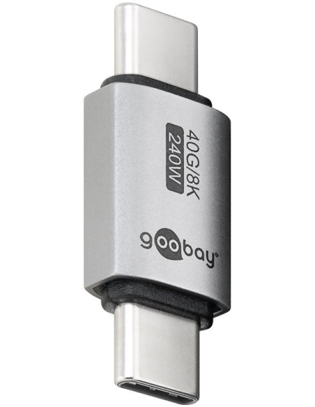 Adaptador USB-C Recto, M/M