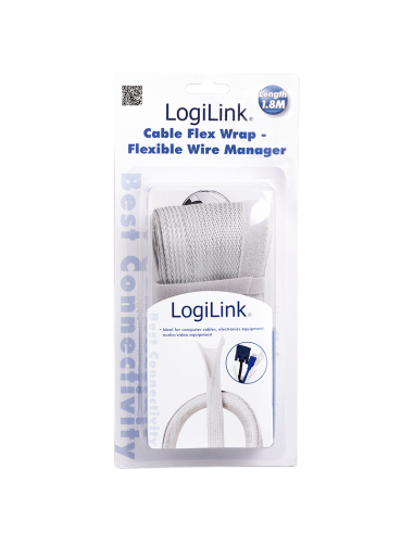 CUBRECABLE FLEXIBLE GRIS 1.8MT