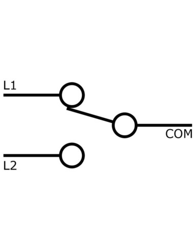 PULSADOR ANTIVANDALICO AZUL 1NC 1NA