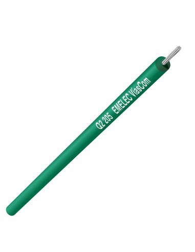 CABLE 1X0.5mm² TESTER VERDE SILICONA FLEXIBLE
