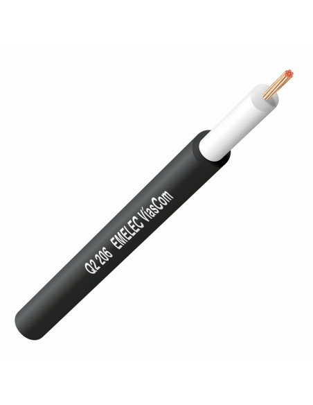 CABLE 1X1mm² TESTER NEGRO SILICONA FLEXIBLE