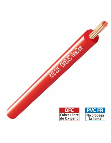 CABLE AUDIO 1X6mm² SPECIAL CAR ROJO
