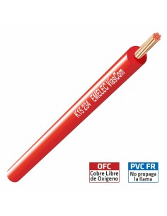 CABLE AUDIO 4mm² SPECIAL CAR ROJO FLEXIBLE