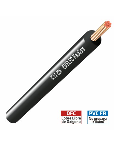 CABLE AUDIO 8mm² SPECIAL CAR NEGRO FLEXIBLE