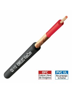 CABLE DE AUDIO NO BALANCEADO 1X0.25mm²