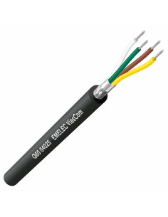 CABLE DE DATOS & COMPUTER 4X0.25mm² PANTALLA & TRENZA