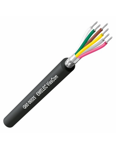 CABLE DE DATOS & COMPUTER 6X0.25mm² PANTALLA & TRENZA