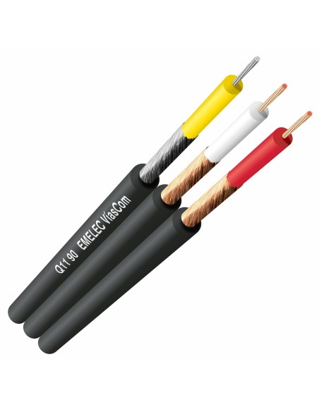 Cable de Vídeo Digital 3G-SDI 28AWG + Audio 0,14 mm²