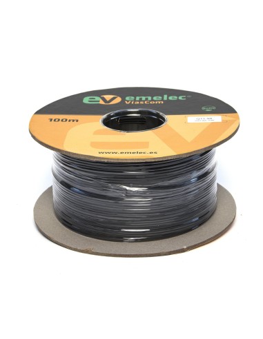 100MTS. Cable de Vídeo Digital 3G-SDI 28AWG + Audio 0,14 mm²